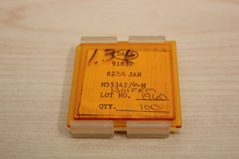 100 New Vishay/Dale Mil Spec Chip Resistors JAN M55342 1.3K