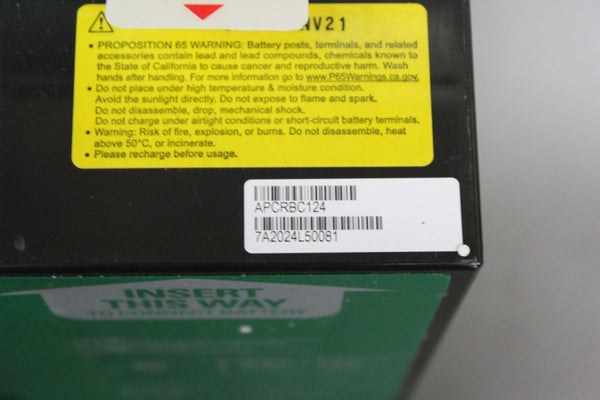 NEW APC REPLACEMENT BATTERY APCRBC124 9Ah 12V