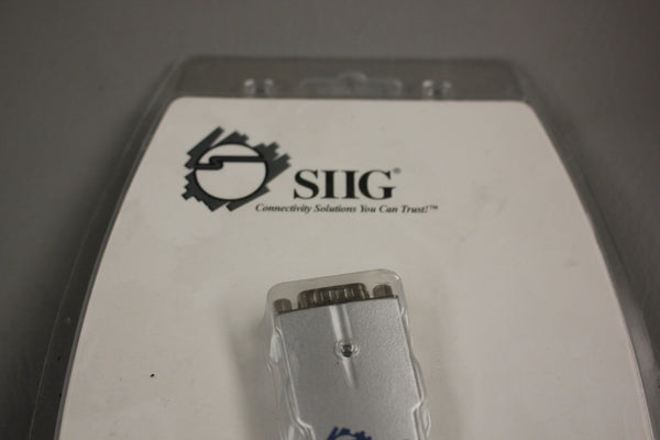 NEW SIIG USB TO SERIAL ADAPTER JYR3206X0012 JU-CB1S12-S3