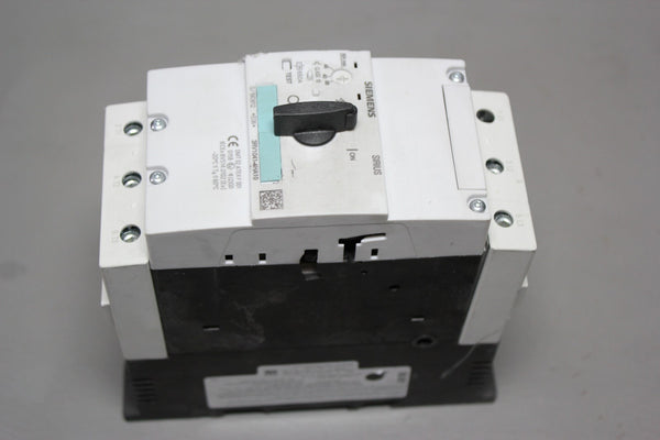 Siemens 3RV1041-4HA10 Motor Protector Circuit Breaker