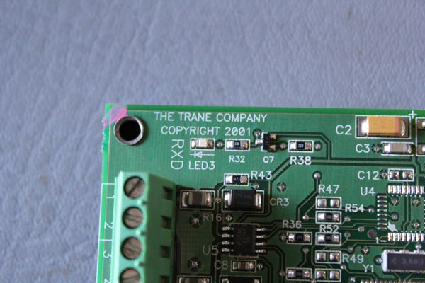 THE TRANE COMPANY PCB BOARD 94V-0  COMM 4 INTERFACE REV B