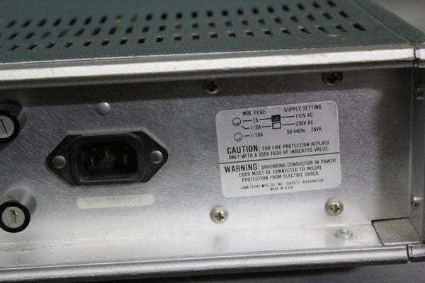 FLUKE 343A DC VOLTAGE CALIBRATOR