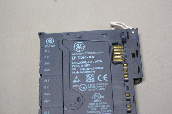 GE ANALOG IN VOLT/CURR MODULE  EP-3164-AA