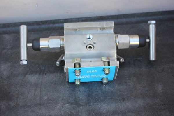NEW PENTAIR/ANDERSON GREENWOOD SS INSTRUMENT MANIFOLD  M66ARDS
