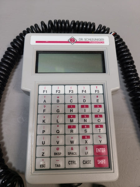 DR. SCHLEUNIGER 6D TABLET HARDNESS TESTER HAND HELD KEYPAD HV40RT-1