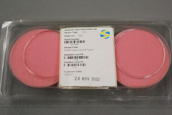 NEW STAP-15-AS-2-2-S-B-TYPE4 SUMICEM FIBEROPTICS