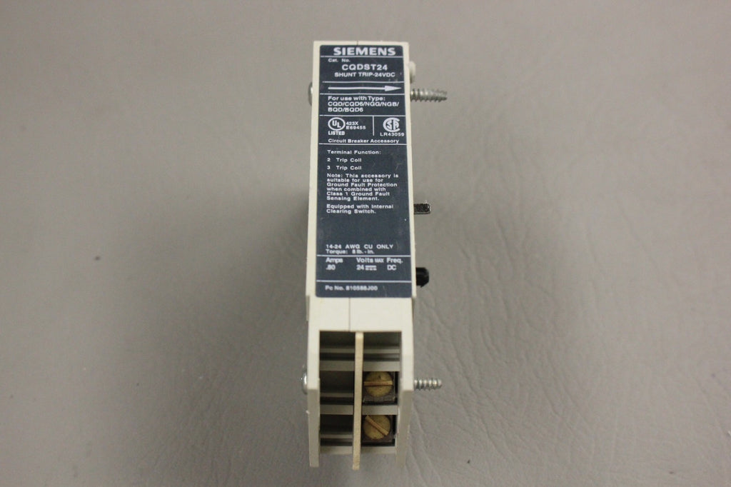Siemens CQDST24 Shunt Trip Auxiliary Switch