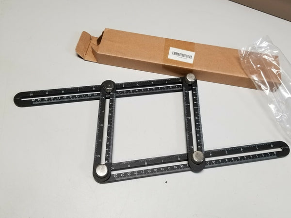 New Multi Angle Measuring Folding Aluminum Ruler 1410-E10526 Woodworking 
