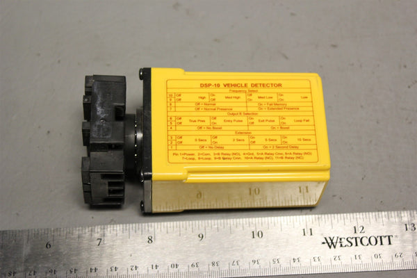 Unused DIABLO CONTROLS VEHICLE DETECTOR WITH BASE DSP-10