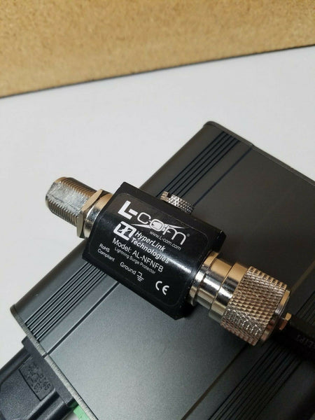 Microhard MHS100135 Spectra920A-SL Spectrum Wireless Modem W/ L-Com AL-NFNFB