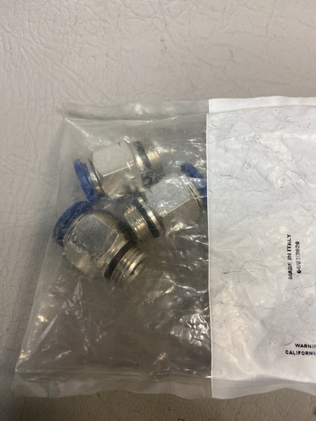 3 PCS- Aignep 87000-08-06 Straight Male Push Connector 3/8, Size 1/2