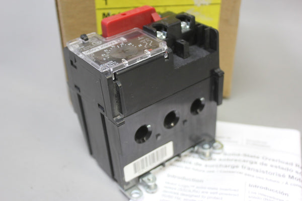 NEW SQUARE D MOTORLOGIC SOLID STATE OVERLOAD RELAY P/N: 9065SF120 F