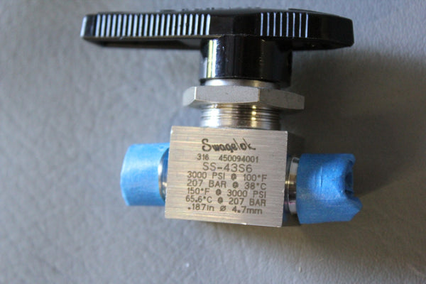 SWAGELOK  STAINLESS STEEL BALL VALVE SS-43S6