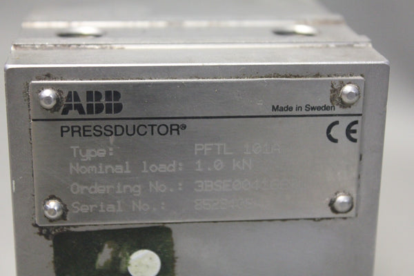 ABB PRESSDUCTOR PFTL 101A 1.0KN PILLOWBLOCK LOAD CELL