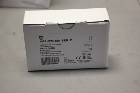 NEW ALLEN BRADLEY 15A CIRCUIT BREAKER 1489-M2C150 D