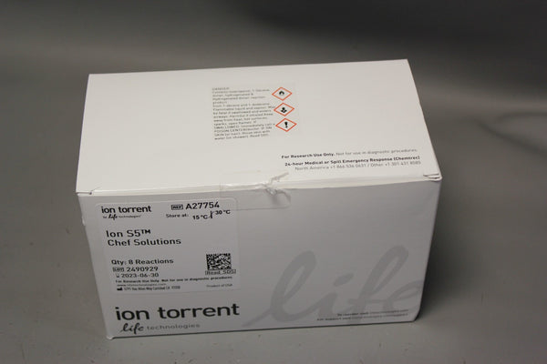 NEW IONTORRENT ION S5 CHEF SUPPLIES A27755