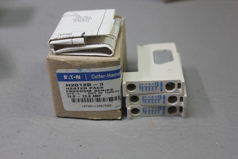 NEW EATON CUTLER HAMMER FREEDOM SERIES HEATER PACK H2012B-3