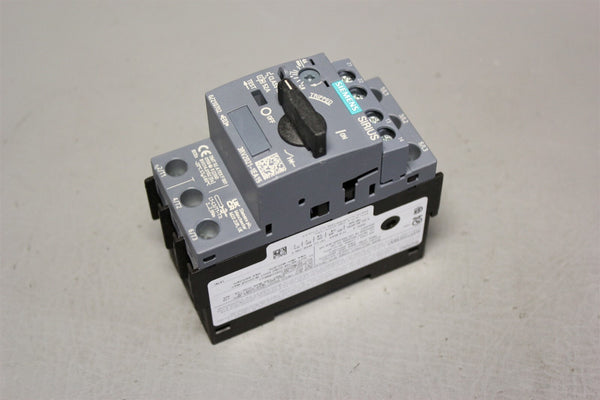 Unused SIEMENS MOTOR PROTECTION CIRCUIT BREAKER 3RV2021-1EA15