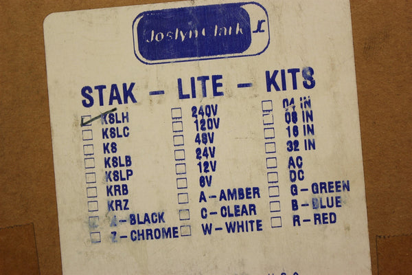 NEW JOSLYNCLARK STAK-LITE-KITS KSLH