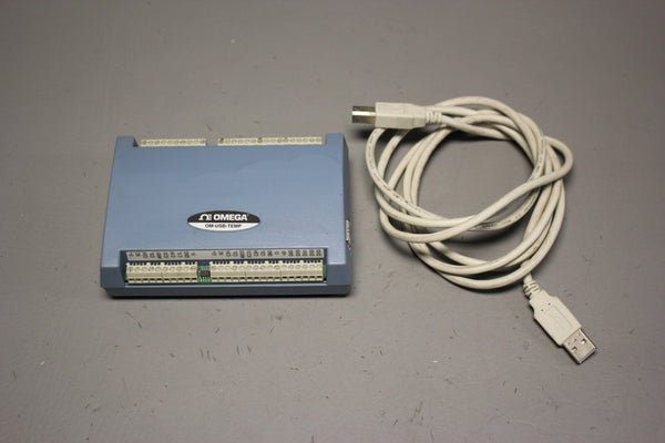 OMEGA TEMPERATURE/VOLTAGE INPUT USB DATA ACQUISITION MODULE DAQ OM-USB-TEMP