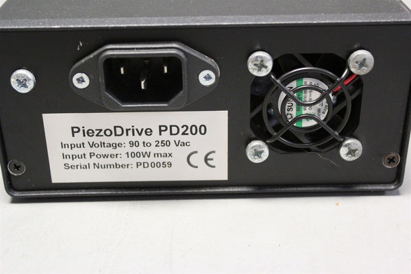PIEZO DRIVE PIEZODRIVE PD200 AMPLIFIER PD200