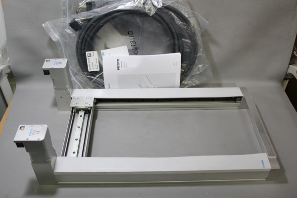 UNUSED FESTO PLANAR SURFACE GANTRY WITH INTEGRATED DRIVES AND CONTROLLER