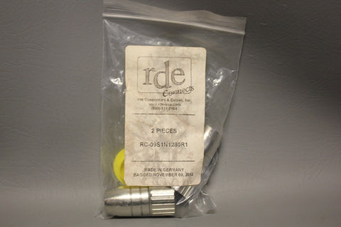 LOT OF 2 RDE CONNECTORS RC-09S1N1282NN