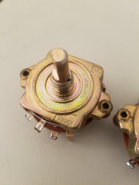 3 Unidex 249 10076032 Rotary Switch Switches 