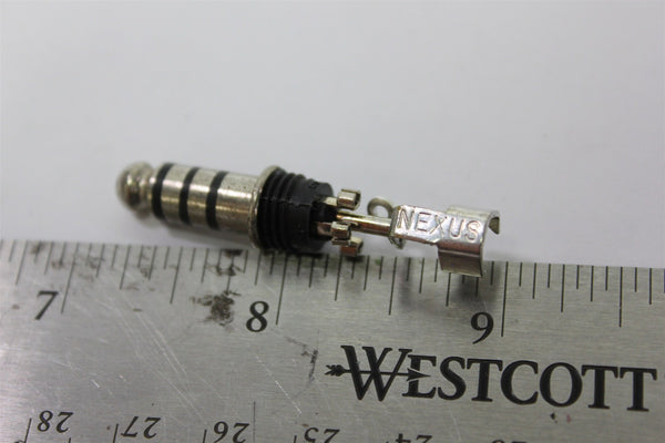 UNUSED AMPHENOL/NEXUS 4 CONDUCTOR AUDIO PHONE CONNECTOR PLUG & RECEPTACLE TP-120