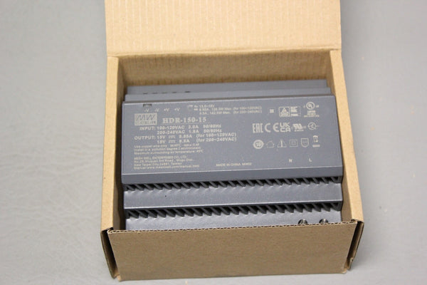 NEW MEANWELL AUTOMATION POWER SUPPLY  HDR-150-15