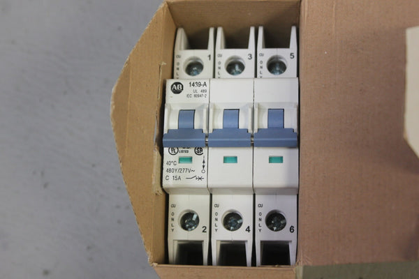 NEW ALLEN BRADLEY 3 POLE CIRCUIT BREAKER 1489-A3C150 A