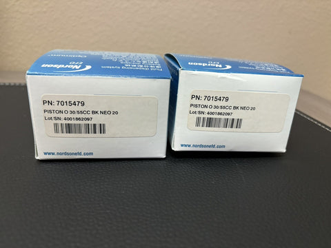2 - (40 PCS) EFD Nordson 7015479 PISTON O 30/55CC BK NEO 20 4001862097