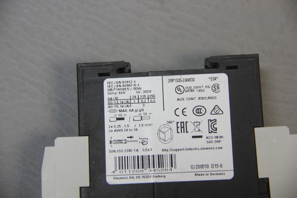 UNUSED SIEMENS MULTIFUNCTION TIMING RELAY 3RP1505-2AW30