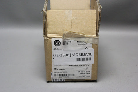 NEW ALLEN BRADLEY MOBILEVIEW JUNCTION BOX 2711T-JBIP20DC SER. A