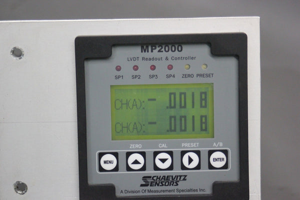 SCHAEVITZ SENSORS LVDT READOUT & CONTROLLER MP2000