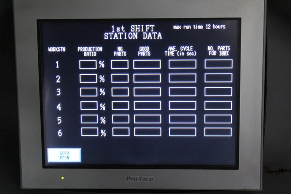 PROFACE HMI OPERATOR INTERFACE PANEL  PFXGP4501TAD  GP-4501T  TOUCH