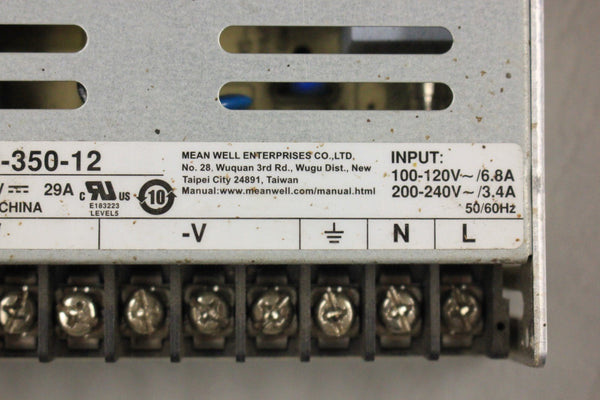 MEAN WELL LRS-350-12 POWER SUPPLY MODULE