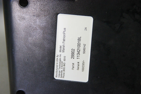 NEW VIDEOJET MARSH PATRION PLUS 29902 PRINTER OPERATOR
