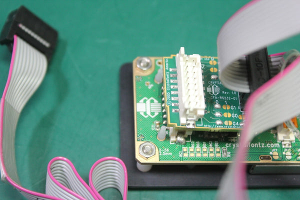 CRYSTALFONTZ 20X4 USB DISPLAY MODULE WITH LEVEL TRANSLATOR & HARDWARE CFA-735