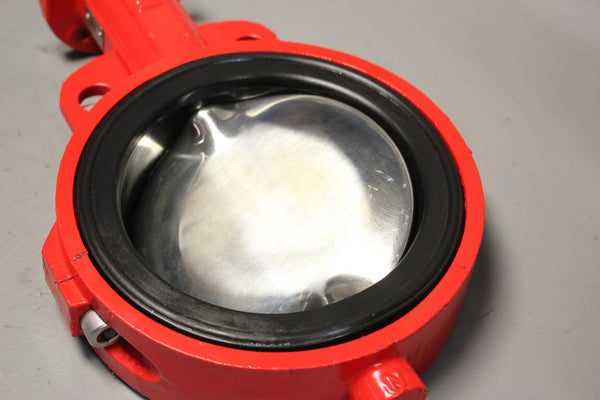 NEW BRAY 6" BUTTERFLY VALVE  SERIES 20