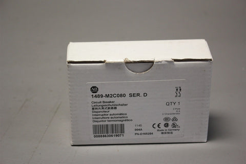 NEW ALLEN BRADLEY 8A CIRCUIT BREAKER 1489-M2C080 D