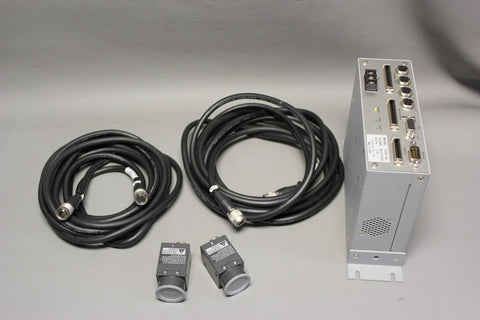 UNUSED NISHIDA MACHINE VISION AUTO ALIGNMENT SYSTEM WITH FLOVEL CAMERAS CSA1-NL