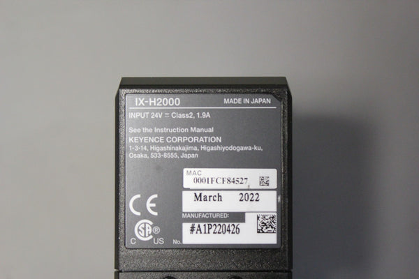KEYENCE VISION SENSOR AMPLIFIER MAIN UNIT  IX-H2000