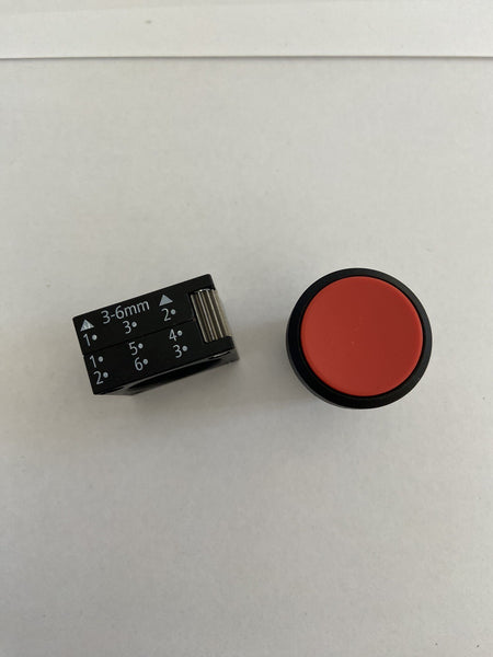 NEW Siemens 3SB3000-0AA21, Illuminating Push Button