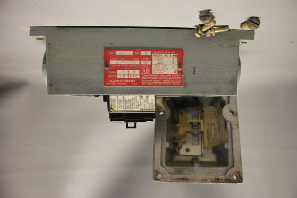 ALLEN BRADLEY MANUAL STARTER 609U-AEB