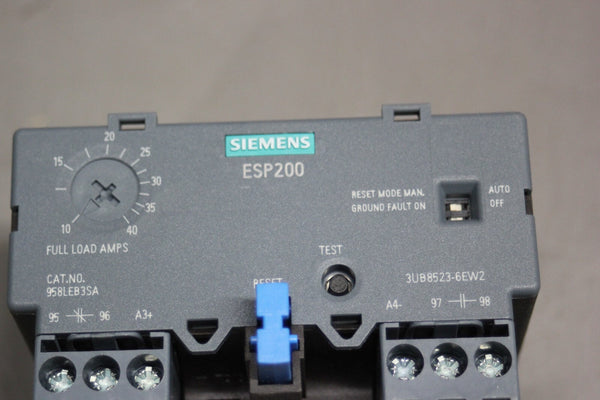 NEW SIEMENS SOLID STATE OVERLOAD RELAY 3UB8523-6EW2 958LEB3SA