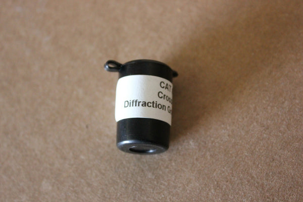 New Ted Pella Microscopy Cross Line Diffraction Grating Replica Specimen 607