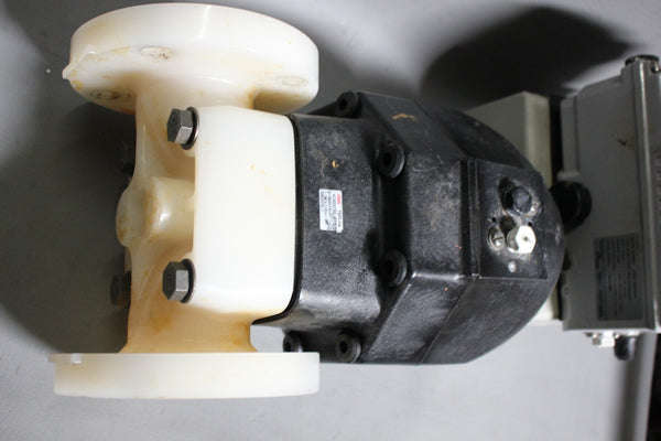 ASAHI 2" ACTUATED TEFLON VALVE W/ SMART POSITIONER  PST-A202D.N & 2484286-010