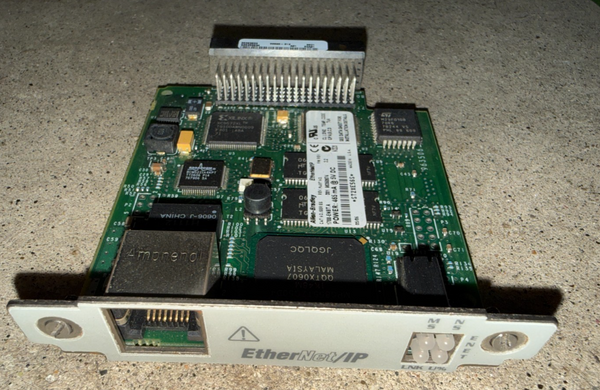 ALLEN BRADLEY FLEX I/O ETHERNET CONTROL MODULE 1788-ENBT Series A FW 2.2