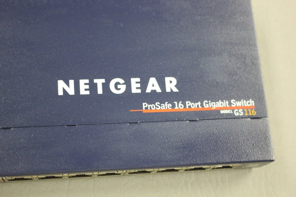 NETGEAR PROSAFE 16 PORT GIGABIT SWITCH GS116